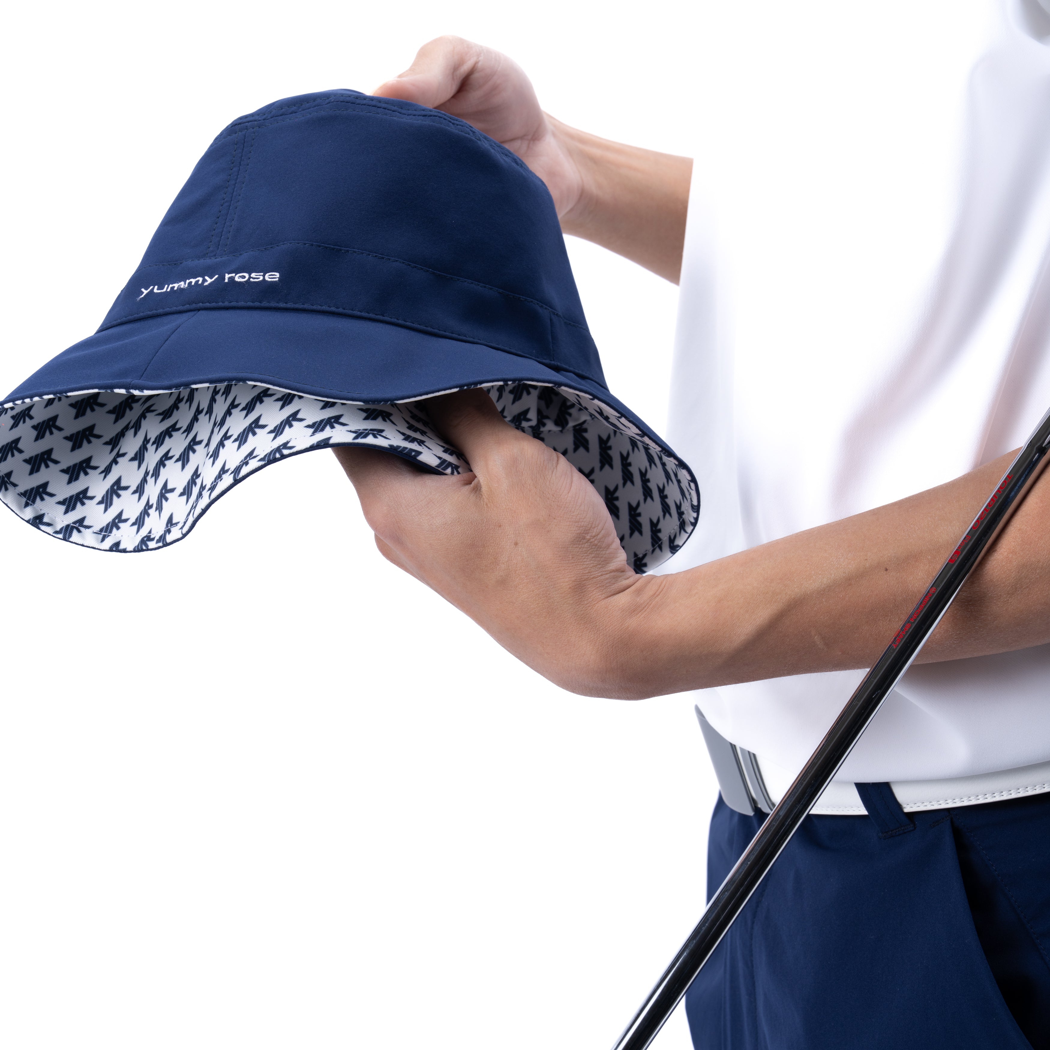 Dual Navy Bucket Hat