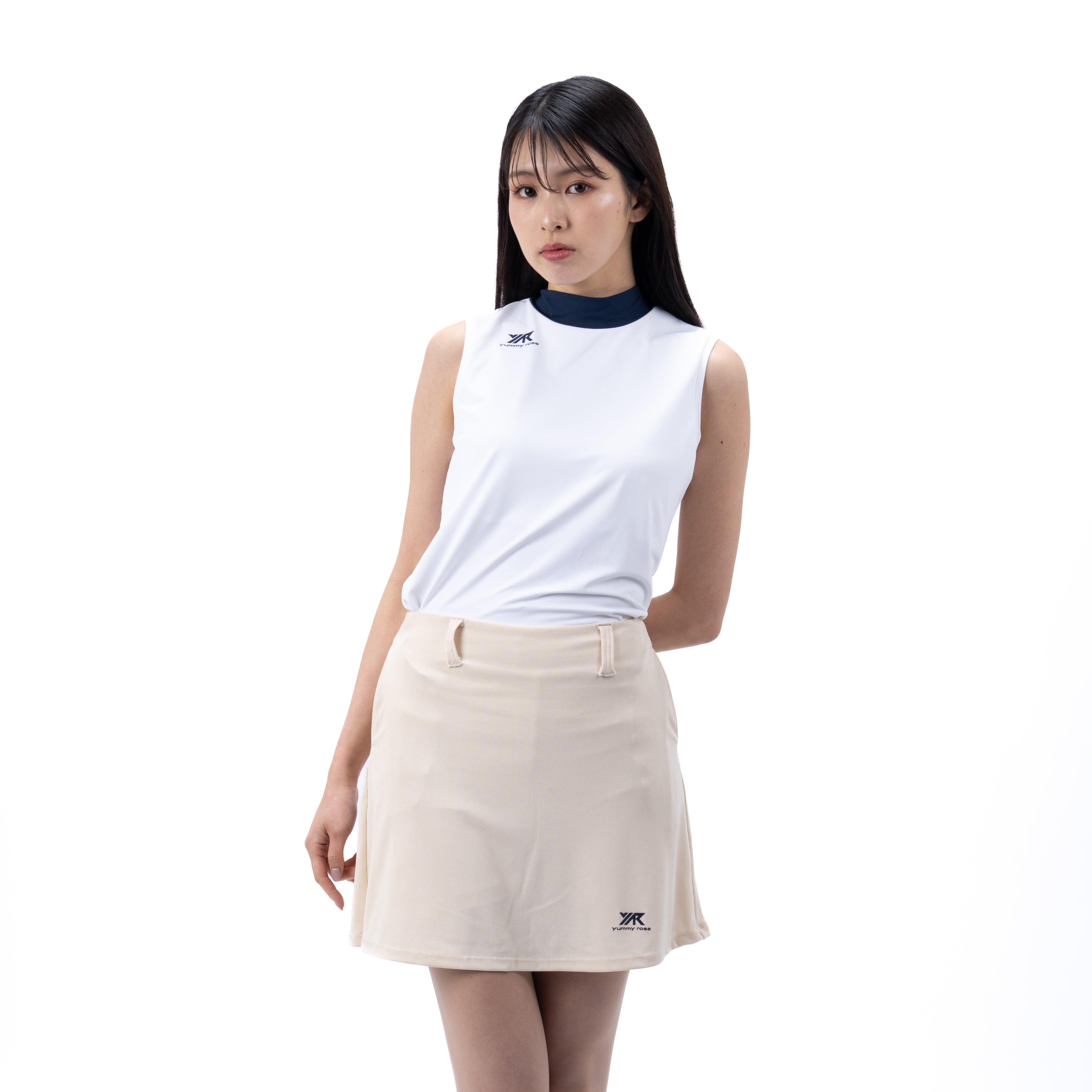 Ribbon Mock Sleeveless