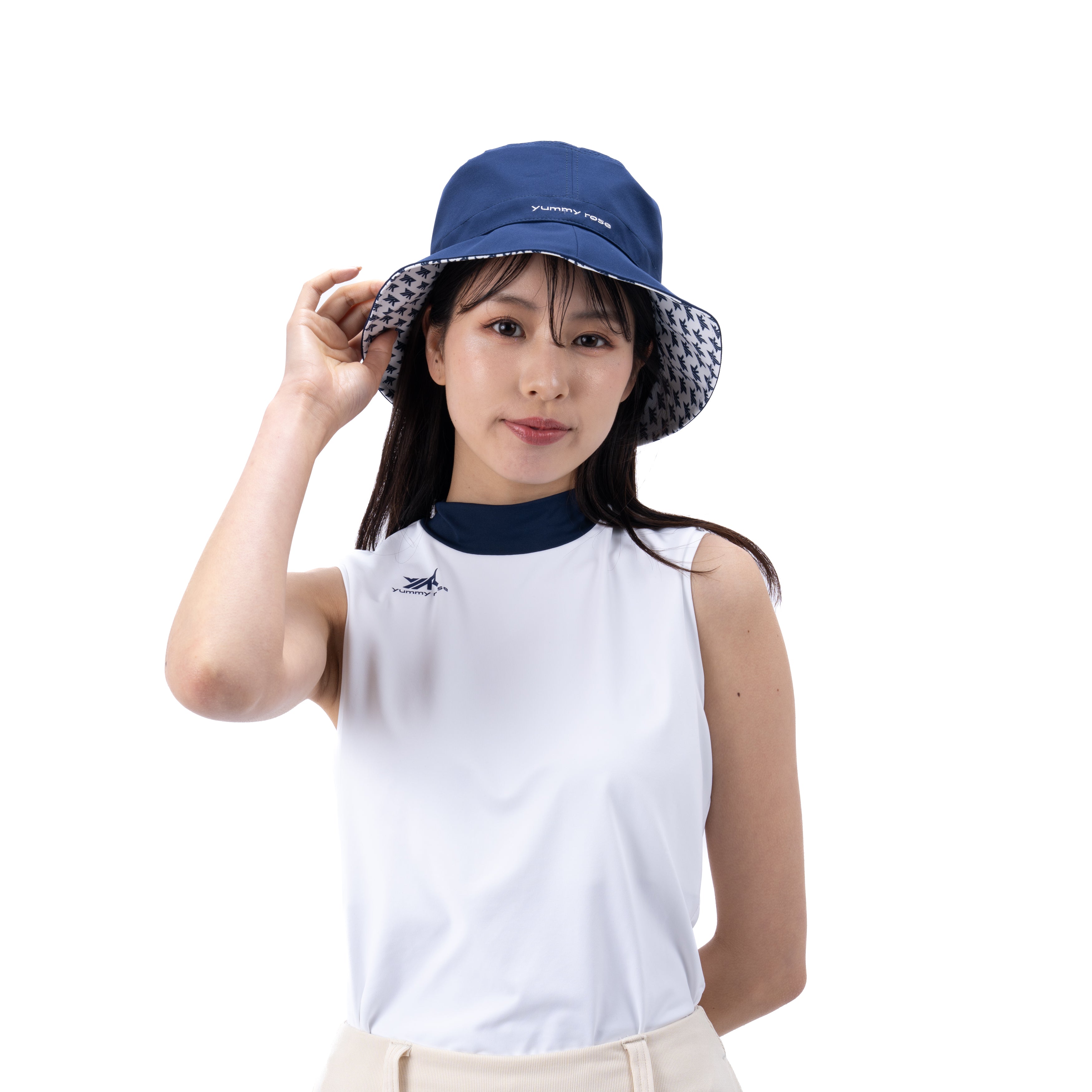 Dual Navy Bucket Hat