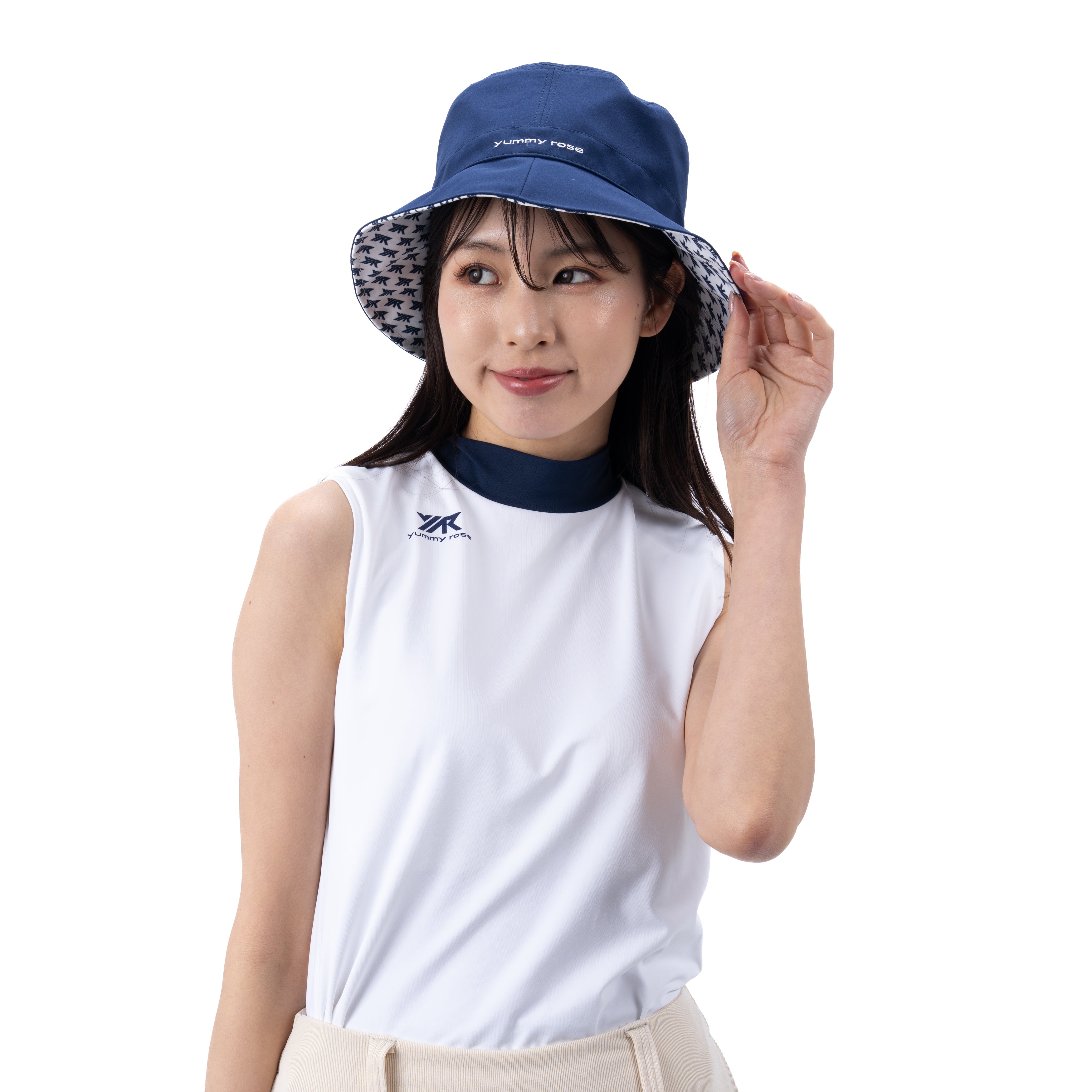Dual Navy Bucket Hat