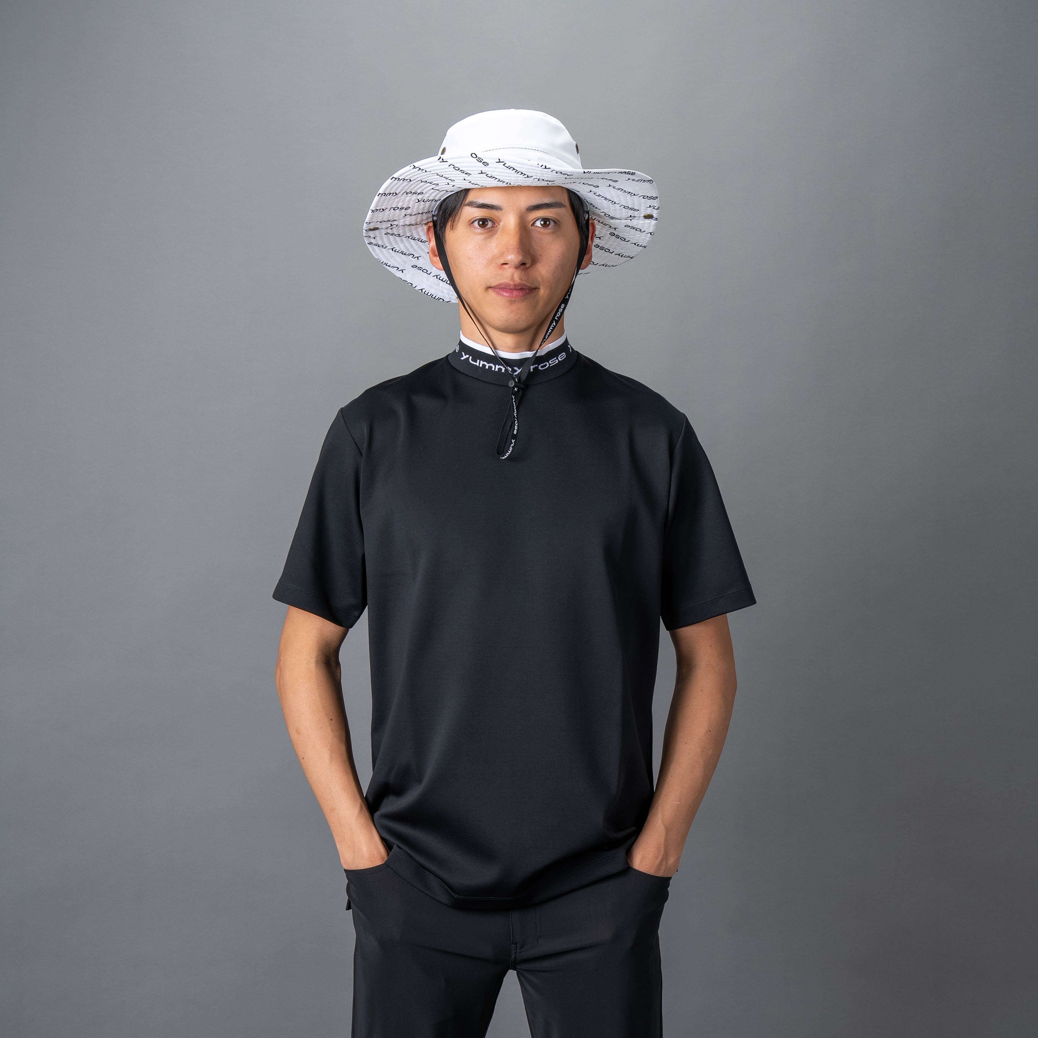 M Mock Neck Logo