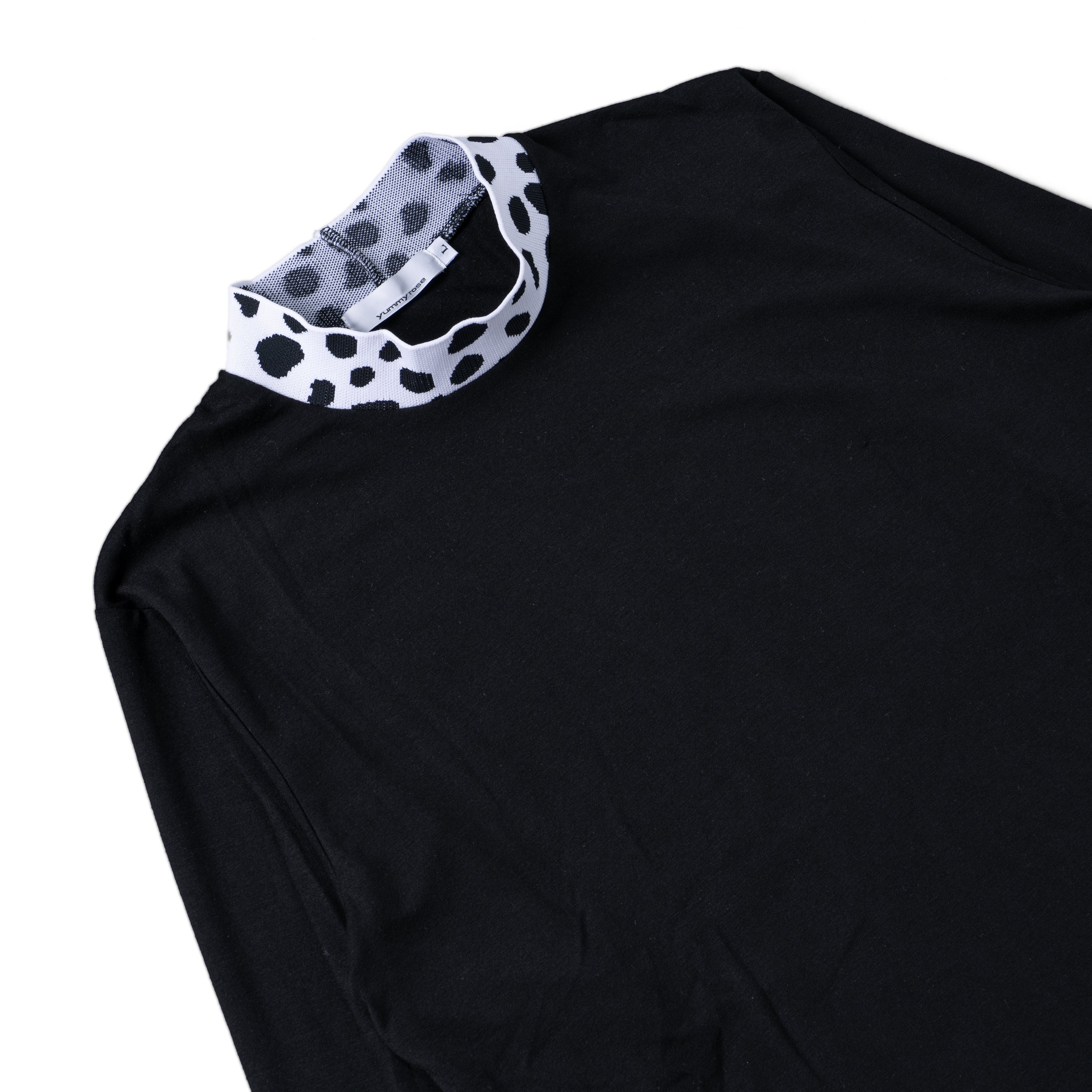 Jacquard High Neck