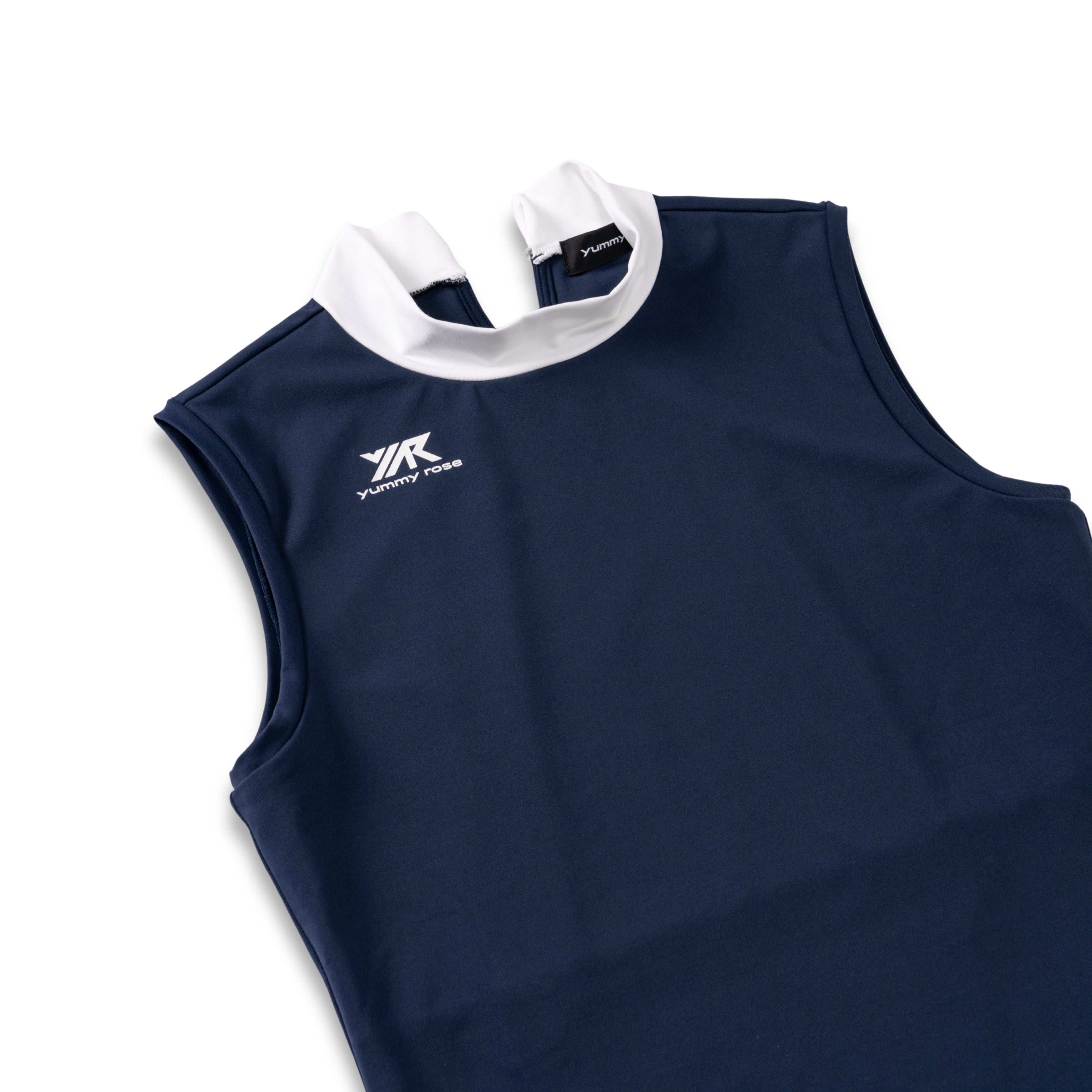 Ribbon Mock Sleeveless