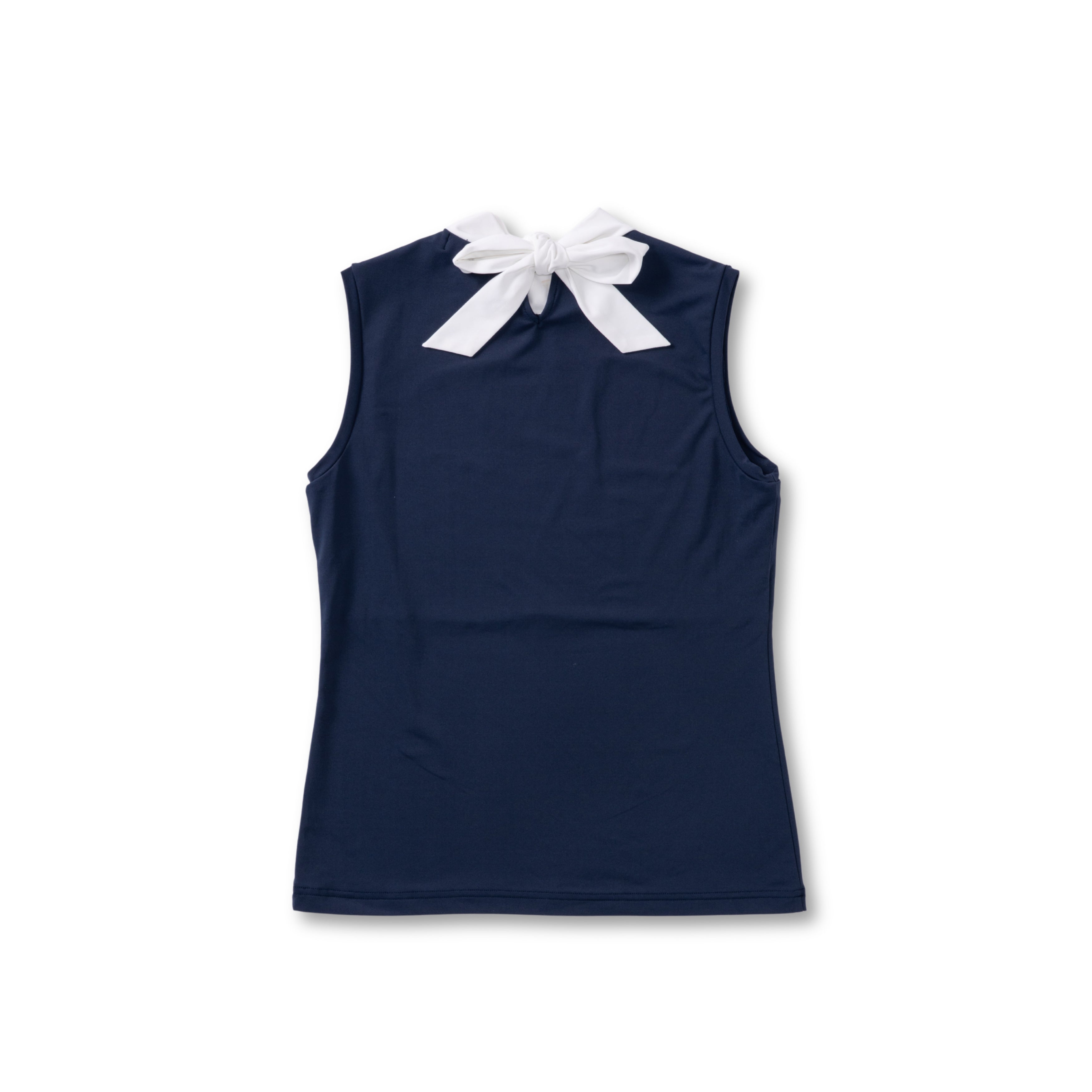 Ribbon Mock Sleeveless