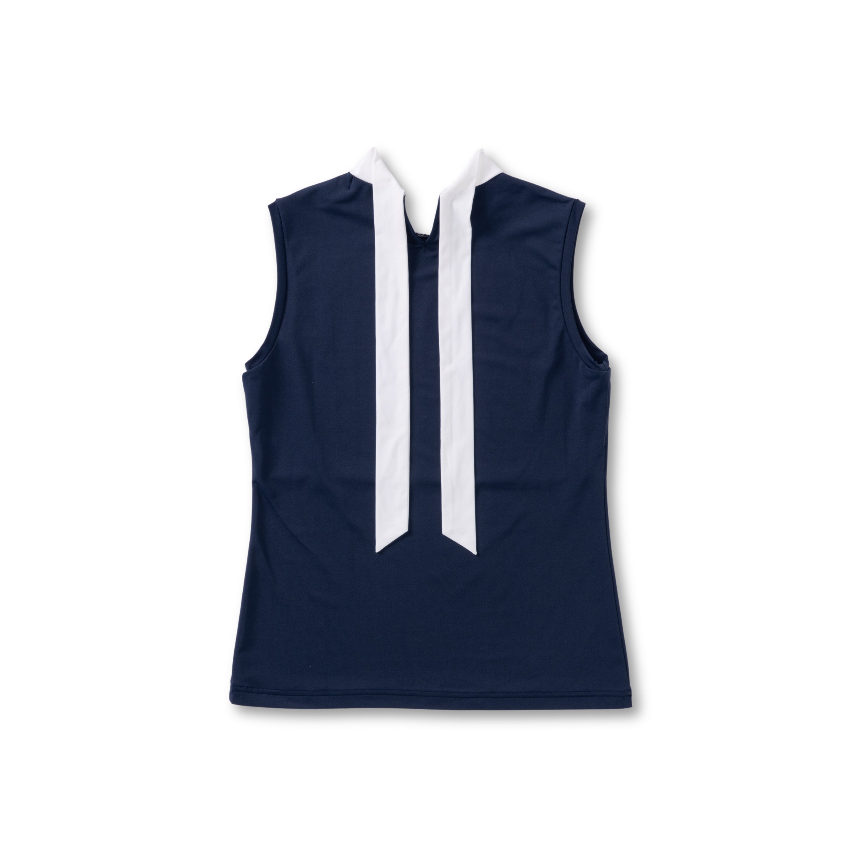 Ribbon Mock Sleeveless