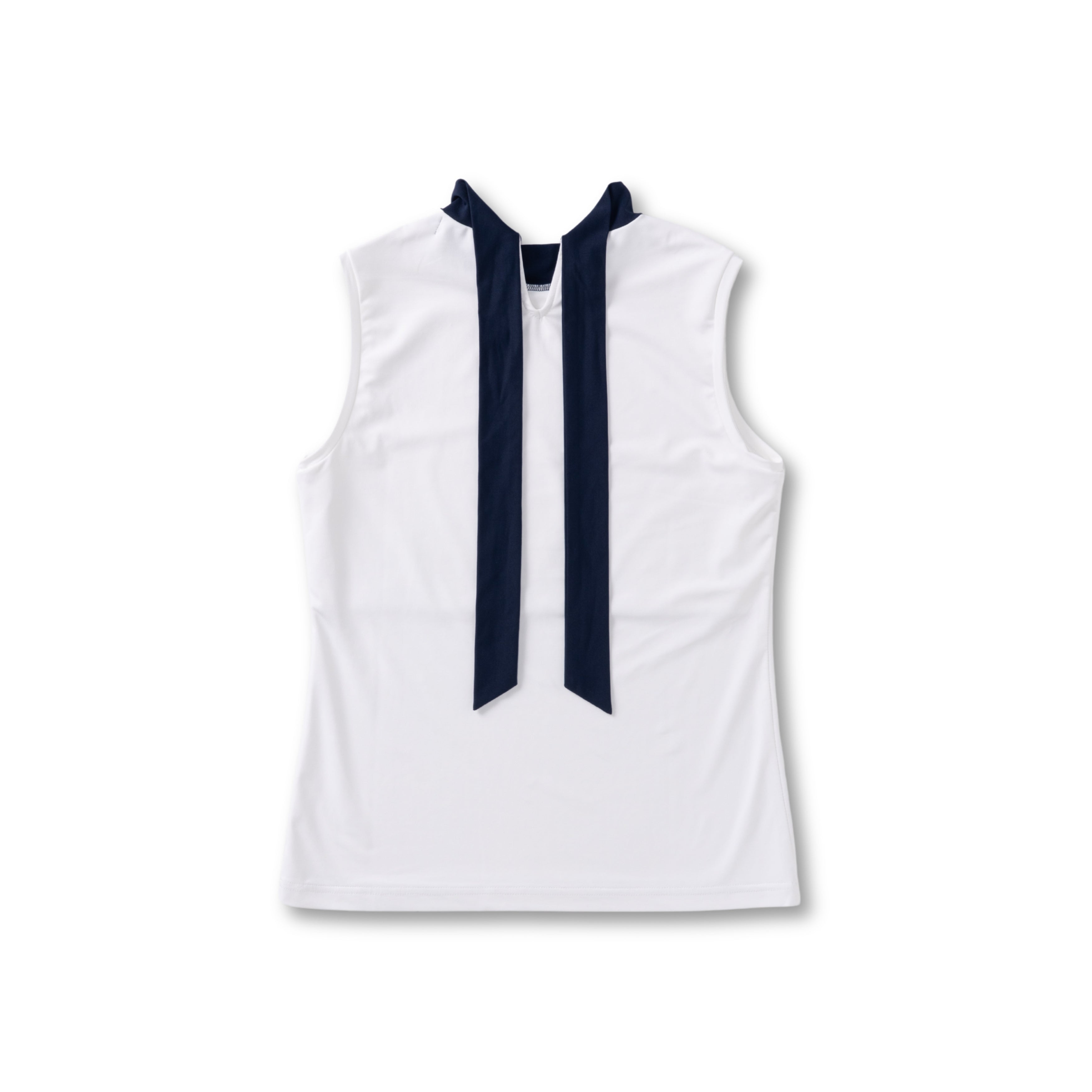 Ribbon Mock Sleeveless