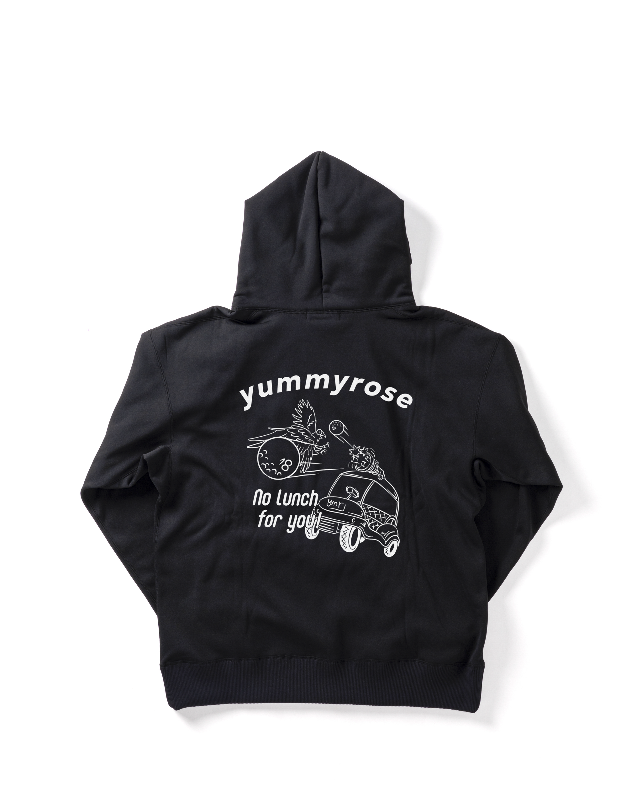ヤミーローズ　メンズパーカーLサイズ Black Gallery hoodie
