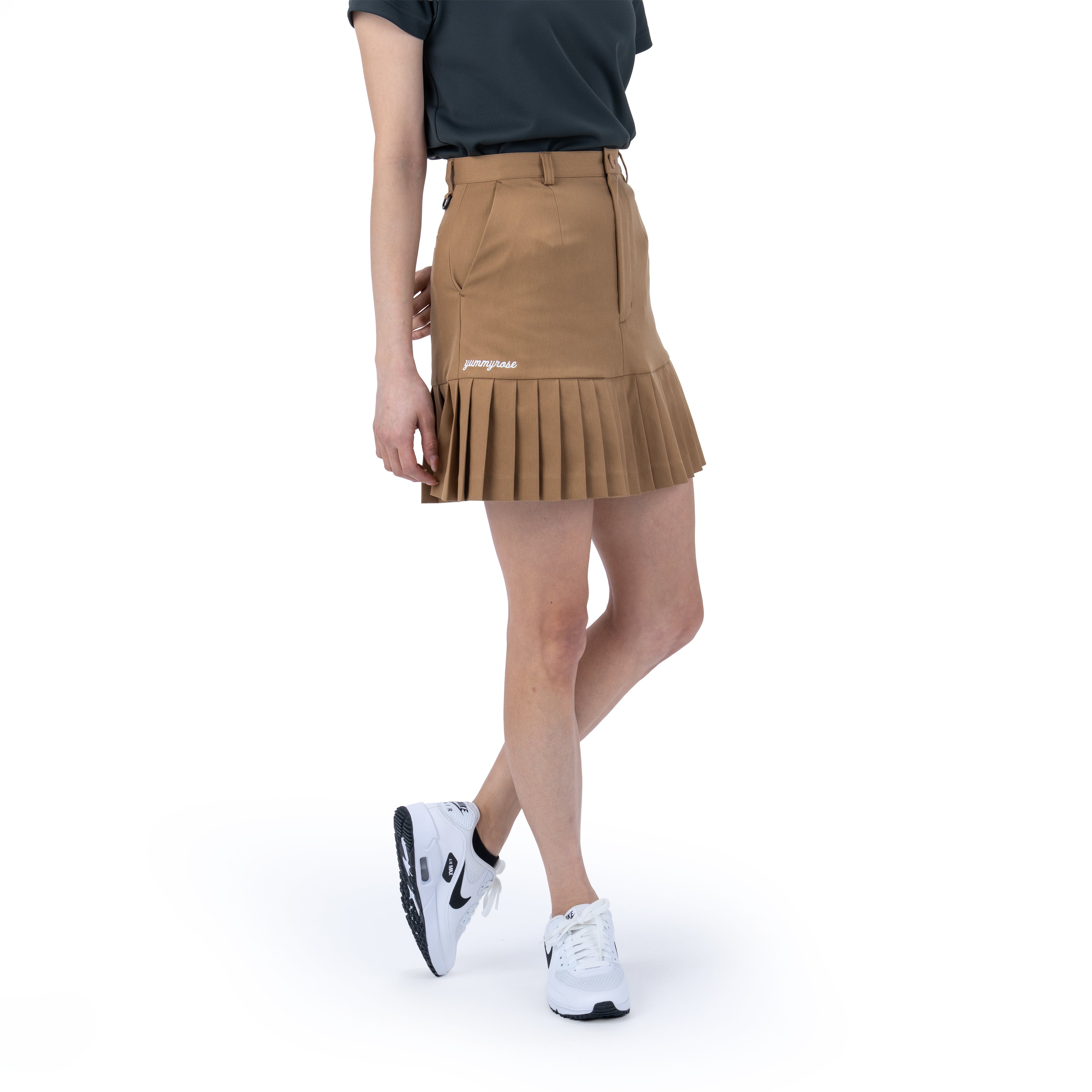 yR Pleats Skirt