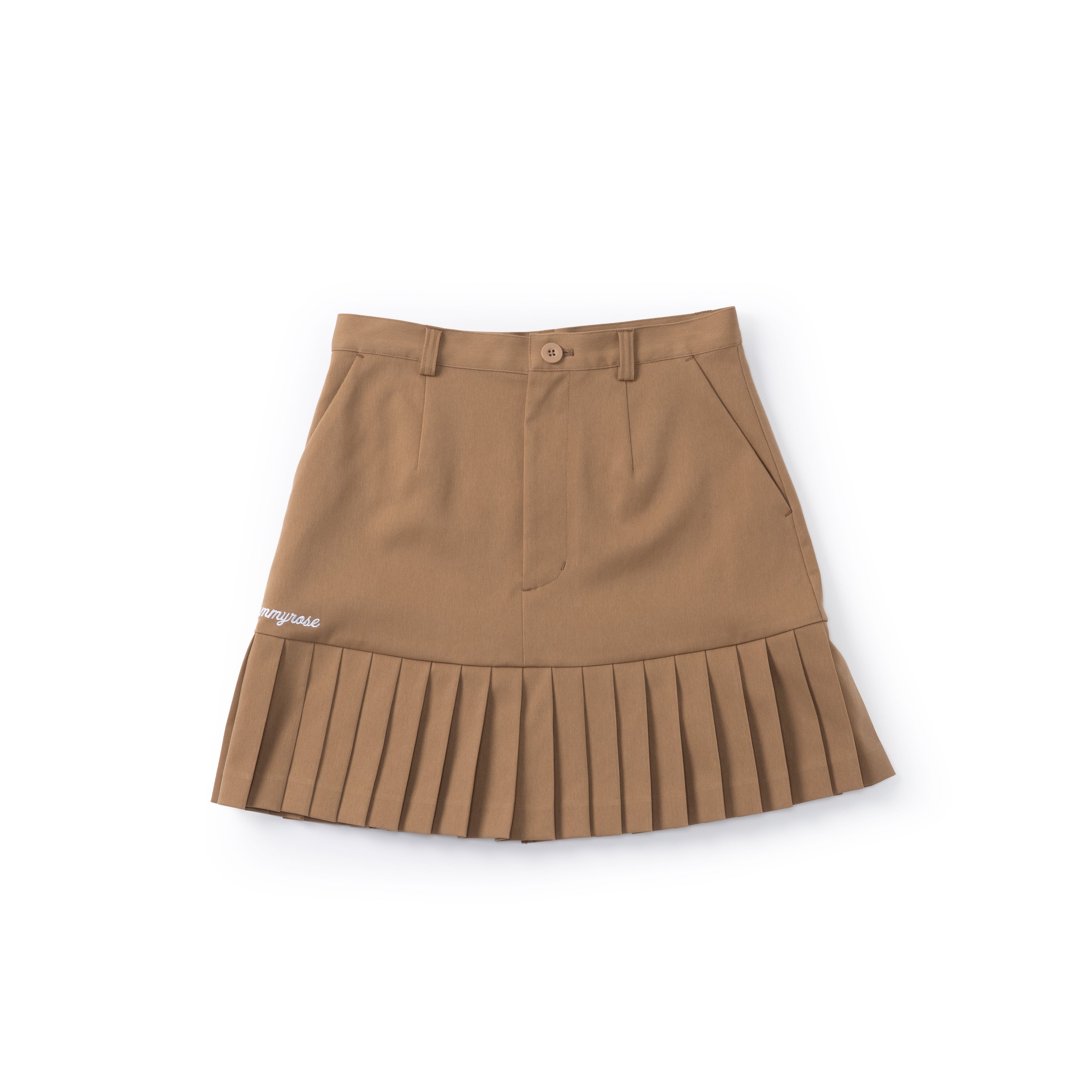 スカート back pleats skirt yR Pleats Skirt