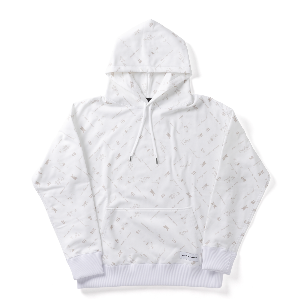 暖かくなってきたので！ヤミーローズ　長袖ポロシャツyummy rose ALL Pattern hoodie